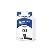 alt. kazeta wecare ARMOR pre BROTHER LC223BK Black pre DCP-J4120,MFC-J4420,4620,4120,4625,5320,5620