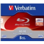 VERBATIM BD-RE(5-pack)Blu-Ray/Jewel/2x/25GB
