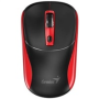 GENIUS myš NX-7123/ 1200 dpi/ bezdrátová/ Copilot/ černo-červená