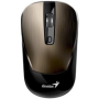 GENIUS myš NX-7125 Chocolate/ 1200 dpi/ bezdrátová/ Copilot/ čokoládově hnědá