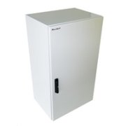 XtendLan 19" venkovní vodotěsný rozvaděč 22U 600x600, krytí IP55, nosnost 65kg, 3-bodový zámek, šedý