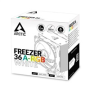 ARCTIC Chladič CPU Freezer 36 ARGB White, 2x120mm, LGA1851, AM5