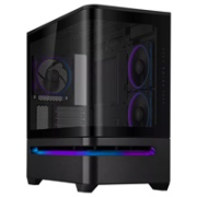 ASUS Case AP202 PRIME CASE, mATX, Průhledná bočnice, 3x 120mm ARGB Fan, černá
