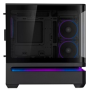ASUS Case AP202 PRIME CASE, mATX, Průhledná bočnice, 3x 120mm ARGB Fan, černá