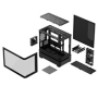 ASUS Case AP202 PRIME CASE, mATX, Průhledná bočnice, 3x 120mm ARGB Fan, černá