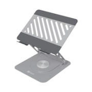 C-TECH Stojan na notebook Quallis NTS-200, do 16", nastavitelný, kovový