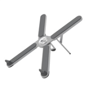 C-TECH Stojan na notebook Quallis NTS-100, do 15,6", nastavitelný, hliníkový