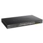 BAZAR - D-Link DGS-1250-28XMP 28-port Gigabit Smart PoE Switch, 24x GbE PoE+, 4x SFP+, PoE 370W -