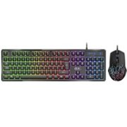 GENIUS set klávesnice + myš GX GAMING Scorpion KM-GX3, Drátový set USB, CZ+SK, černá