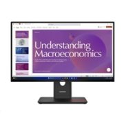 LENOVO LCD ThinkVision T24-40 - 23.8",IPS,mat,16:9,1920x1080,178°/178°,4/6ms,250cd/m2,1500:1,DP,HDMI