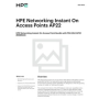 HPE Networking Instant On Access Point Bundle with PSU (EU) AP22 (Includes 12V Power Adapter with EU