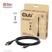 Club3D Kabel USB-C na DisplayPort 2.1 DP54 Bi-Directional, 8K120Hz, 4K480Hz, 2m