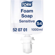 Penové mydlo TORK pre citlivú pokožku S4, 1l