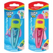 Korekčna páska - pero KEYROAD, blister, 5 mm x 6 m