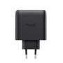 TRUST GaN Nabíječka MAXO 65W 2-Port, USB-C, černá