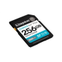 Kingston SDXC karta 256GB Canvas Go! Plus, R:200/W:160MB/s, Class 10, UHS-I, U3, V30