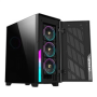 BAZAR - GIGABYTE case AORUS C500 GLASS, bez zdroje, průhledná bočnice, Mid Tower, černá - Poškozený
