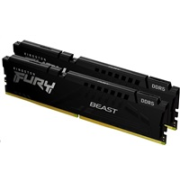 KINGSTON DIMM DDR5 128GB (Kit of 2) 5600MT/s CL40 FURY Beast Černá