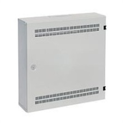 Solarix rozvaděč SOHO LC-18 s lištami 2U, 4U a 11U, 550x550x150mm šedá RAL 7035 LC-18-55-15-G