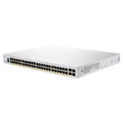 BAZAR - Cisco switch CBS350-48FP-4G, 48xGbE RJ45, 4xSFP, PoE+, 740W - REFRESH - poškozený obal