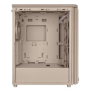 ASUS case PROART PA401 WOOD MESH PWM, ATX, 2x 160mm Fan, 1x 120mm Fan, Fan Hub, béžová