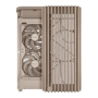 ASUS case PROART PA401 WOOD MESH PWM, ATX, 2x 160mm Fan, 1x 120mm Fan, Fan Hub, béžová