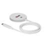 Club3D Bezdrátová nabíječka, 1x Qi2 25W, MagSafe, Qi certifikováno, bílá
