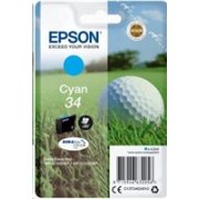 Atramentová tyčinka EPSON Singlepack "Golf" Cyan 34 DURABrite Ultra Ink 4,2 ml