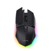 TRUST Myš GXT 122 Felox+, Bezdrátová, RGB, černá