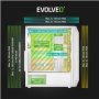 EVOLVEO Xenon, skříň ATX, 4x ARGB ventilátor 120mm, přední panel airflow mesh, bílá
