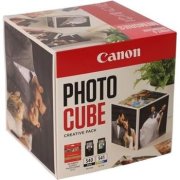 kazeta CANON PG-540 black + CL-541 color PHOTO CUBE WHITE PINK MG2150/3150