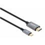 Manhattan kabel USB-C na HDMI, USB-C Male na HDMI Male, 1m, černá