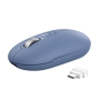 TRUST Myš Seron Hyperscroll Slim, Bezdrátová, modrá