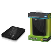 BAZAR - WD My Passport 500GB Ext. 2.5" USB3.0, Black
